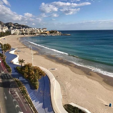 בנידורם Los Fernandos, 1St Line Beachfront Poniente, 2 Bedroom Apartment Ocean Terrace מראה חיצוני תמונה
